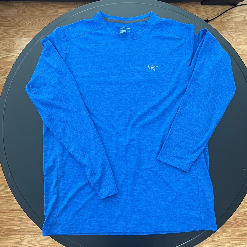 Arc'teryx Blue Technical Long Sleeve